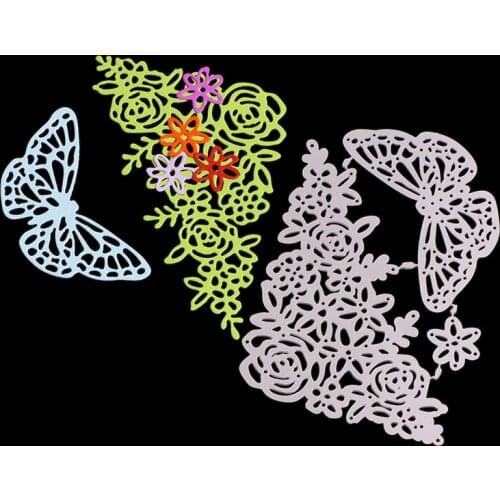 Butterfly Scrapbook Punch Metal Cutting Dies For Scrapbooking Stencils DIY Album Cards Decoration Embossing Die Cuts Cut Cutter