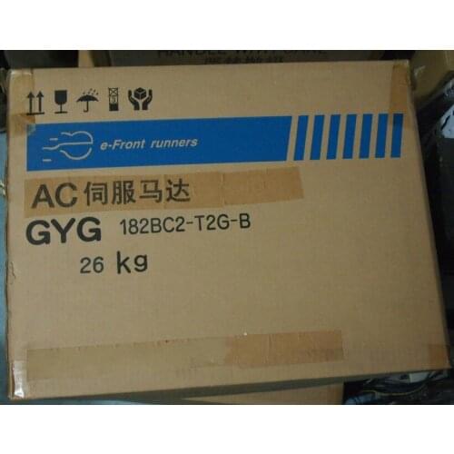 NEW&ORIGINAL AC SERVO MOTOR GYG182BC2-T2G-B