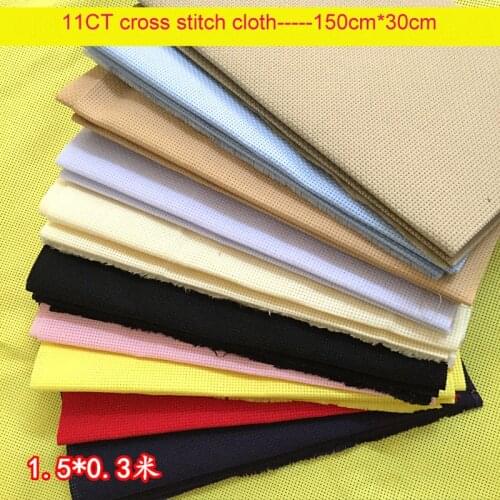 Oneroom 6th Cross Stitch Fabric Cross-stitch embroidered cloth- Cross Stitch Fabric / 11CT 14ct Georgia cotton embroidered cloth