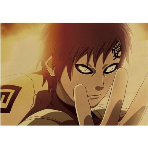 Japanese Animation Kraft Paper Poster Home Bedroom Wall Decoration Painting Core 50.5x35cm