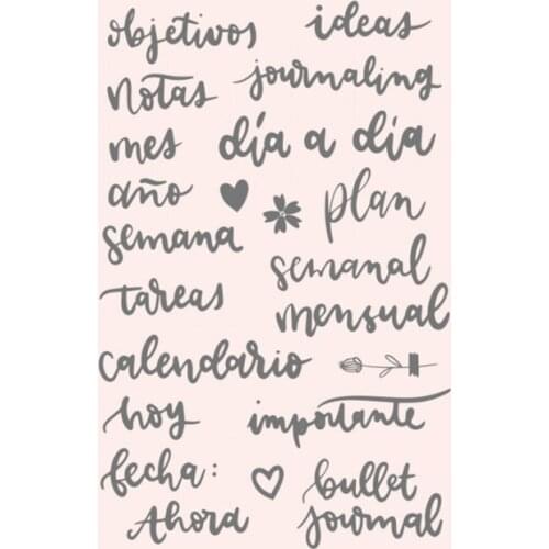 Spain stamp Clear Stamps for Scrapbooking Transparent Silicone Rubber DIY Photo Album Decor 0717