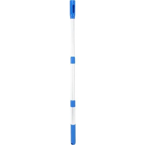 36 inch Telescopic Swimming Pool Pole 3-Section for Leaf Skimmer Mesh Rake Net Grip Handle for Spa Pond Swimming Pool Cleaning