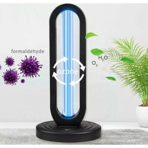 UVC High Ozone Remote Control Ultraviolet Sterilizer Lamp 38W Ozonizer UV Disinfection Light High Ozone Germicidal Lamp