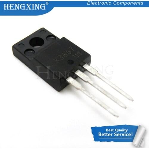 10pcs/lot 2SK3667 K3667 TO-220F 600V 7.5A new original In Stock