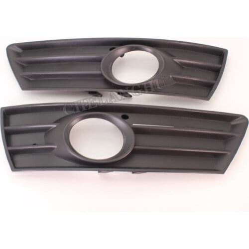 2pcs Left And Right Fog Lamp Grille For Passat CC 2008 2009 2010 2011 2012 Car-Styling Front Bumper Fog Lamp Light Grille Cover