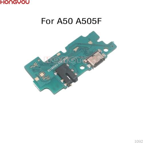 50PCS/Lot For Samsung A50 A505F SM-A505F USB Charging Dock Board Charge Plug Socket Jack Port Connector Flex Cable