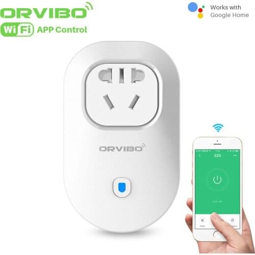 Orvibo S20C AUS WiFi Socket Plug Wireless Remote Control Works with Alexa&Goolge Home Smart Home Automation support iOS Android