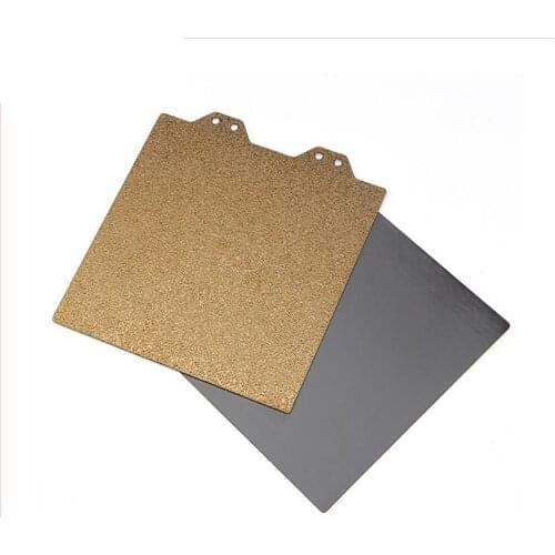 Double-Sided PEI Textured Powder-Coated Steel Sheet Heated Bed Sticker w/ Magnetic Block for Voron V0 3D Printer Spare Parts