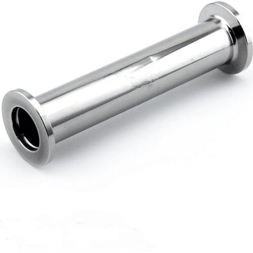 KF16 (NW16) Straight Equal Ferrule Flanged Adapter Sanitary Vacuum Flanges Fitting 304L Stainless Steel