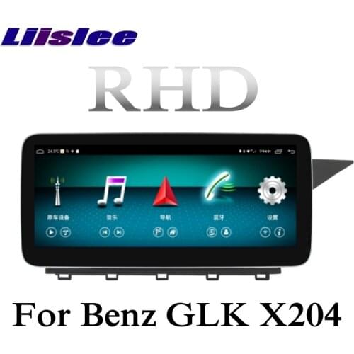LiisLee Car Multimedia Player NAVI For Mercedes Benz MB GLK X204 RHD 2013~2019 Right Hand Drive Car Radio Stereo GPS Navigation