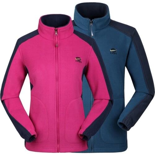 Mountainskin Mens Womens Spring Autumn Fleece Hiking Jackets Outdoor Sports Camping Trekking Climbing Thermal Brand Coat VA486