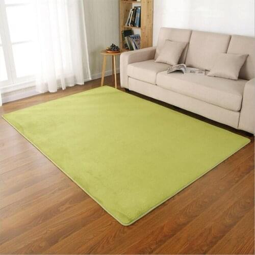 Soft Carpets For Living Room Absorbent Non-slip Solid Color Home Decoration Rug Bathroom Doorway Kitchen Bedroom Floor Mat