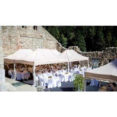 Fabulous Wedding Tent 10ft x 15ft (3m x 4.5m) Aluminum Frame Outdoor Party Cater Event Gazebo Pop Up Tents Canopy Marquee Awning