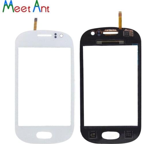 High Quality 3.5" For Samsung Galaxy Fame S6810 S6812 Touch Screen Digitizer Sensor Outer Glass Lens Panel Blue White
