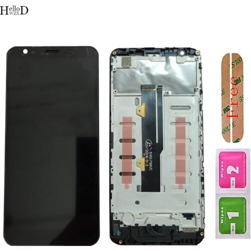 LCD Display For VERNEE T3 Pro LCD Display With Touch Screen Front Glass Lens Sensor Digitizer Panel With Frame Tools