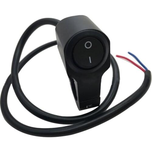1pc Motorcycle Waterproof Switches Scooter ATV Handlebar Turn Signal Headlight Electrical Switch ON OFF