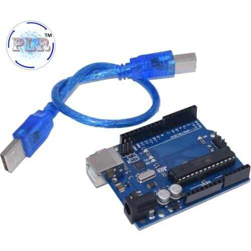 10set UNO R3 MEGA328P DIP ATMEGA16U2 10PCS UNO R3 + 10PCS cables for ardunio