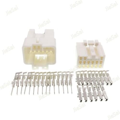 15 Pin MG641071 Female Male Automotive Connector With Terminals For Car Auto Wiring Harness