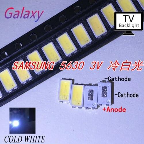 2000PCS For SAMSUNG LED Backlight 0.5W 3v 5630 Cool white LCD Backlight for TV TV Application SPBWH1532S1ZVC1BIB