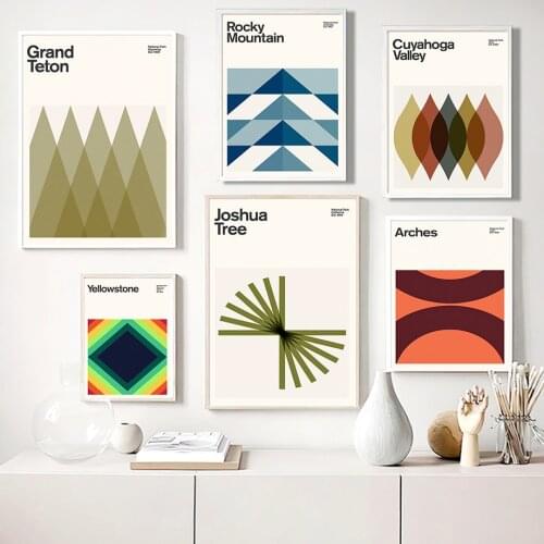 Abstract Joshua Tree Travel Minimalist Wall Art Canvas Painting Nordic Posters And Prints Wall Pictures For Living Room Decor