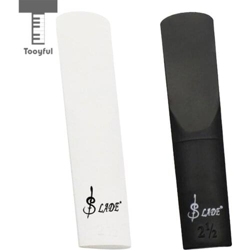 Tooyful 2pcs Alto Sax Saxophone Reeds 2.5 Strength for Wind Instrument Parts