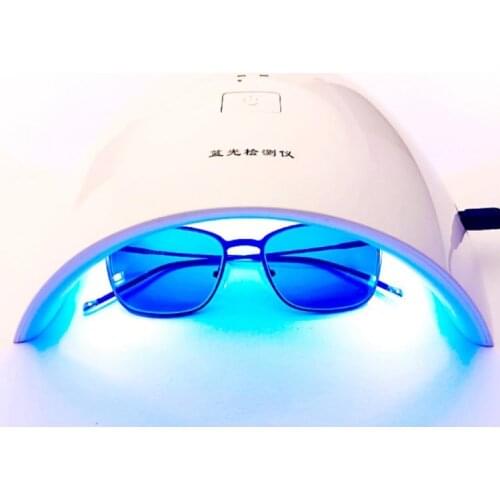 Color Changing Lens Tester Photochromic Lens Anti Blue-ray Glasses Detector 203F