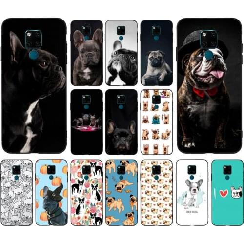 FHNBLJ French Bulldog Dog Animals Phone Case for Huawei Mate 20 10 9 40 30 lite pro X Nova 2 3i 7se