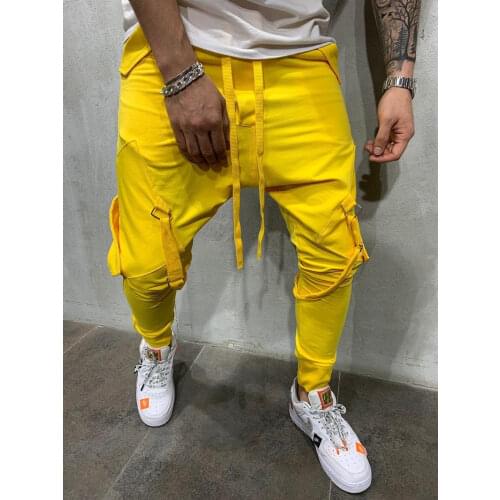 MARKA KRALI Men's Pants With Motney