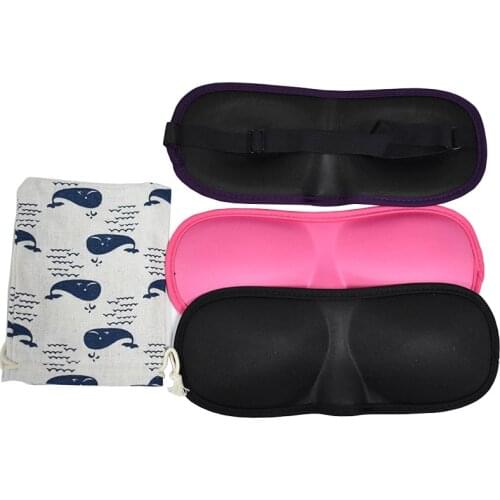 Sleep Mask Natural Sleeping Eye Mask Eyeshade Cover Shade Eye Patch Women Men Soft Portable Blindfold Travel Eyepatch