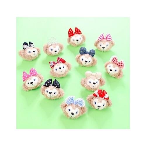 Disney ShellieMay Duffy Fashion Anime Action Figures Cartoon Products Accessories Plush Brooch Unisex Birthday Gifts