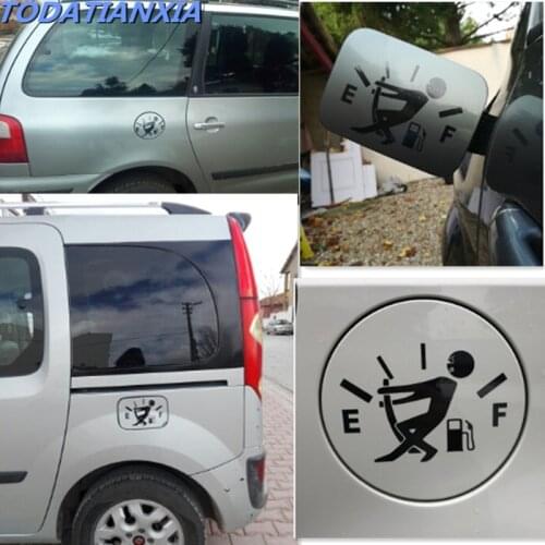 2019 explosions hot sale Car fuel tank sticker for skoda octavia a7 lancer x polo sedan mazda cx-5 passat b6 kia rio