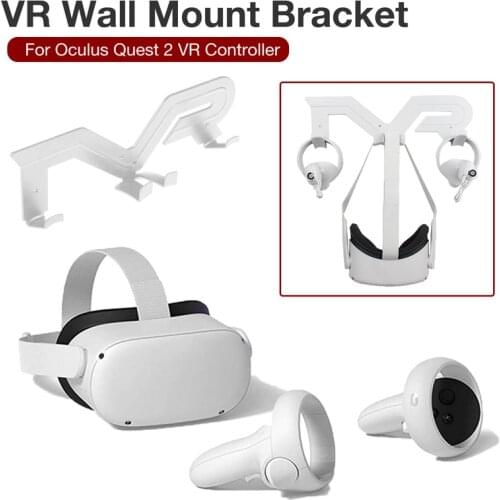 VR Glasses Wall Mount Bracket Headset Holder for Oculus Quest 2 VR Glasses Holder Wall Mount Bracket