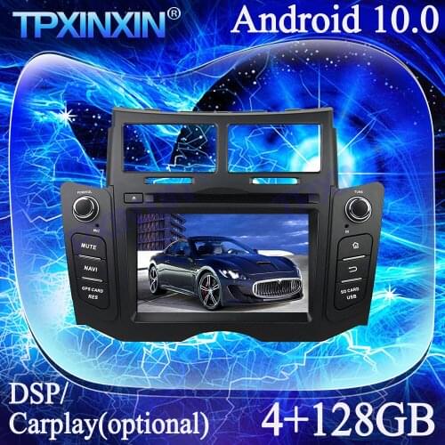 PX6 4G+128G For Toyota Yaris 2005-2011 Android 10.0 IPS Carplay DSP MultimediaTape Recorder GPS Navi Stereo Auto Radio Head Unit