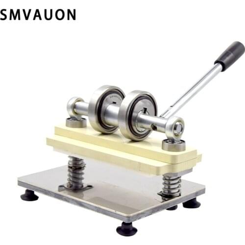 Manual Leather Die Cutting Machine Handmade PVC Sheet Mold Cuts Pressing Machine For Custom Laser Cutting Die SMVAUON
