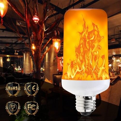 E27 LED 220V Flame Light Led E14 Candle Lamp Simulation Flame B22 Flickering Fire Bulb Led 110V 5W 9W 15W Fairy Light Home Decor
