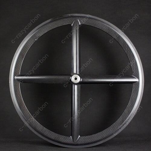 Toray 700C Road 4 Spokes Wheels Track and Road Bike Fast Speed Fixed Gear Wheels Cycling 2021 The lastest Full Carbon Wheels