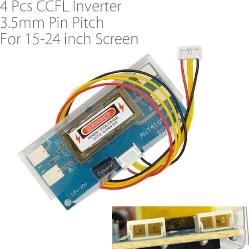 10-30V Universal 4 Lamp Single port General high pressure board CCFL Inverter Board For 15-24 inch LCD Screen Panel TV