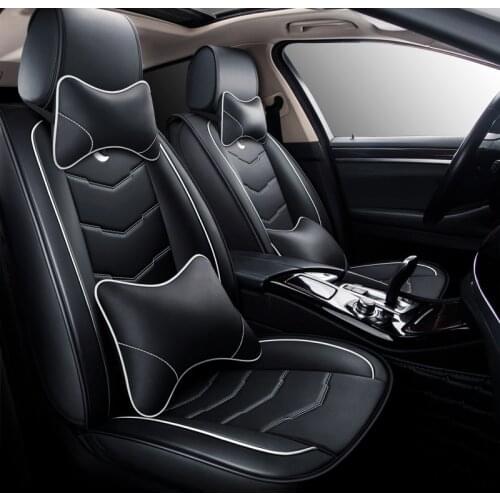 Kalaisike leather universal auto seat covers for Opel all models Astra g h Antara zafira a b Vectra b c auto accessories styling