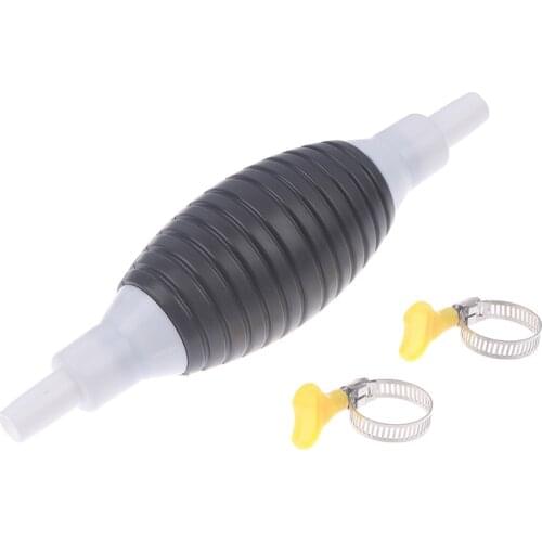 Universal For Car Motorcycle Portable Manual Fuel Pump Line Hand Primer Bulb Water Oil Gasoline Petrol Diesel Liquid Transfer