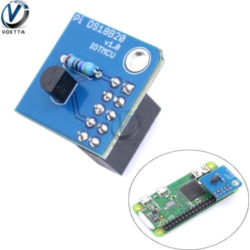 1 Pcs DS18B20 Temperature Sensor Module for Raspberry Pi 1 Wire Interface Electronic Smart Home Temperature Sensor Module