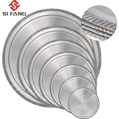 1Pc Ultra-thin Diamond Circular Saw Blade Cutting Arbor Disc Cut Jade Discs for Agate Gems Stone Slits 6/7/8/10/12/14"