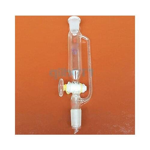 10ML 19/26 Joint Lab Pressure Equalizing Separatory Funnel With Glass Stopcock