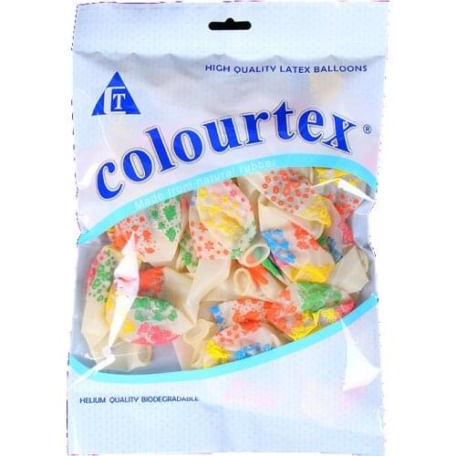 12 Inch Thickened Transparent Gypsophila Latex Balloon Wedding Party Decoration Supplies Printing Five-pointed Star Balloon