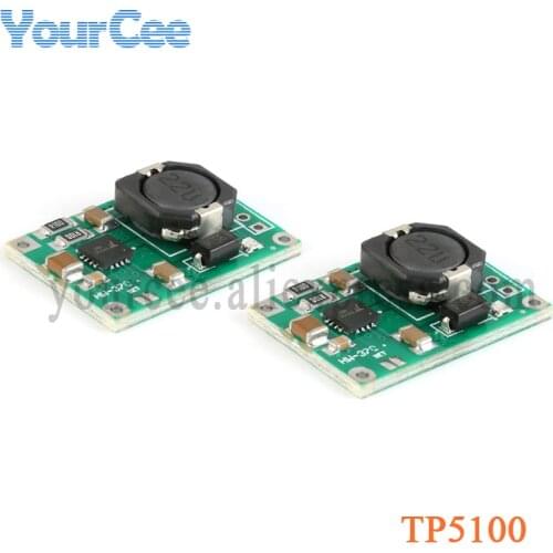 2Cells TP5100 Single Lithium ion Battery Charger Module 2A Charging PCB Board Management Module WH370 4.2V 8.4V