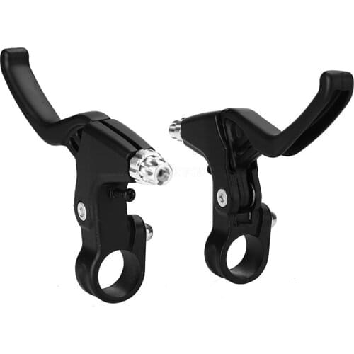 200Pair Lightweight Bike Brake Lever Aluminu Handle Mountain MTB Road Bike Bicycle Cycling Brake Levers 2 Finger 4 Colors