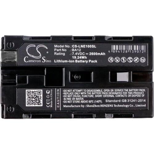 Cameron Sino 2600mAh battery for LINE 6 JTV James Tyler Variax Shuriken Variax Guitars Standard 98-034-0003 BA12