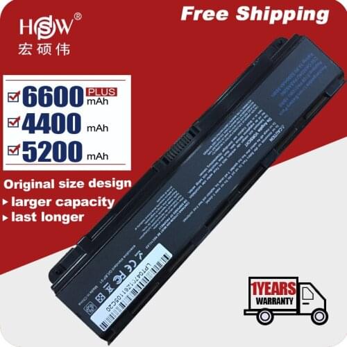 HSW Laptop Battery PA5109U-1BRS for Toshiba Satellite C855D C55 C50 PA5109 PA5109U L800 L830 PABAS260 PA5109U-1BRS Battery