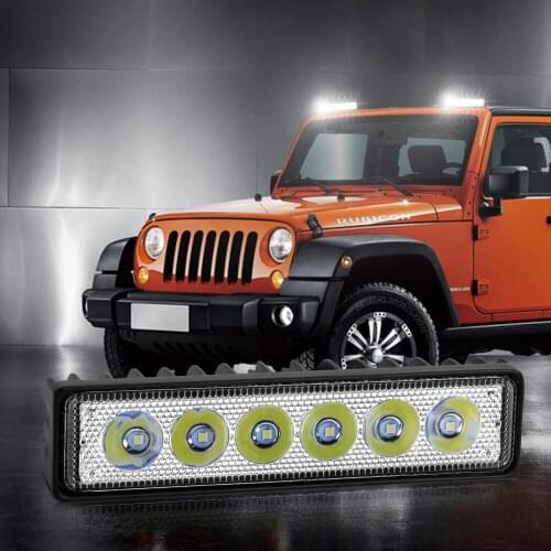 Car Led Lights 48W Led Light Bar Working Lamp For 4x4 Offroad SUV ATV Trucks 12V24V Work light Headlight Bulb Spotlight Fog Lamp