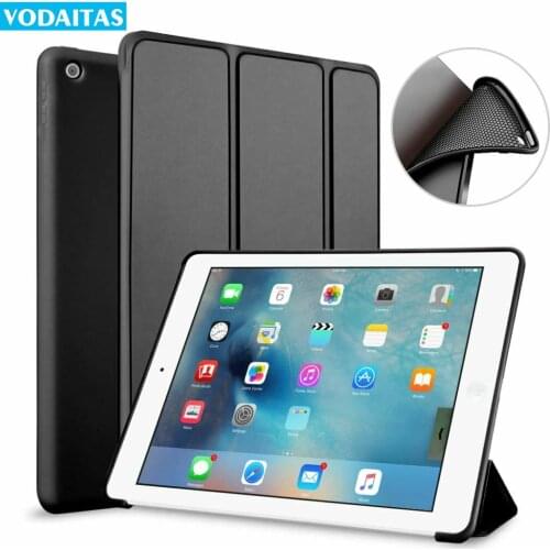 For iPad 2 iPad 3 iPad 4 Case Soft TPU Back Case Smart Protective Case A1395 A1396 A1397 A1416 A1430 A1403 A1458 A1459 A1460