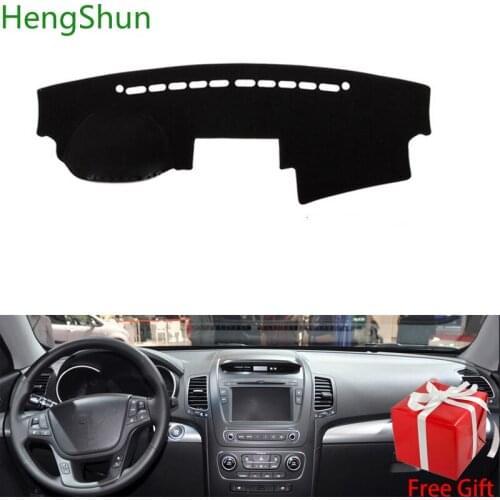 For kia sorento 2013 2014 Car Styling Dash Mat Dashmat Dashboard Sticker Cover Sun Shade Dash Board Cover Carpet